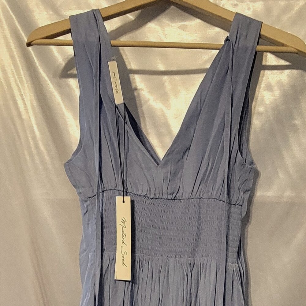 Mustard seed purple dress